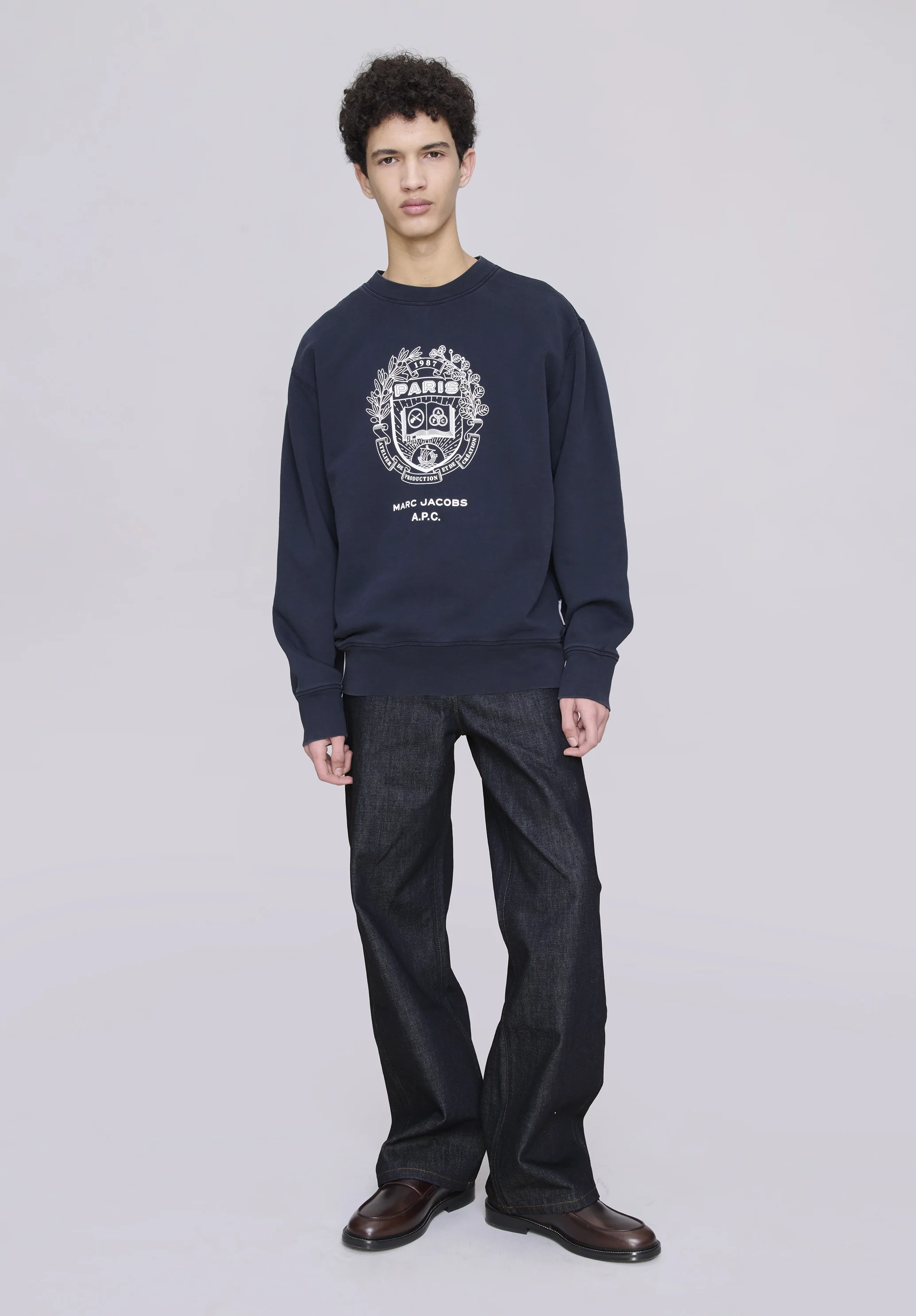 A.P.C. x Marc Jacobs. The Mens Paris Crewneck - Image 2