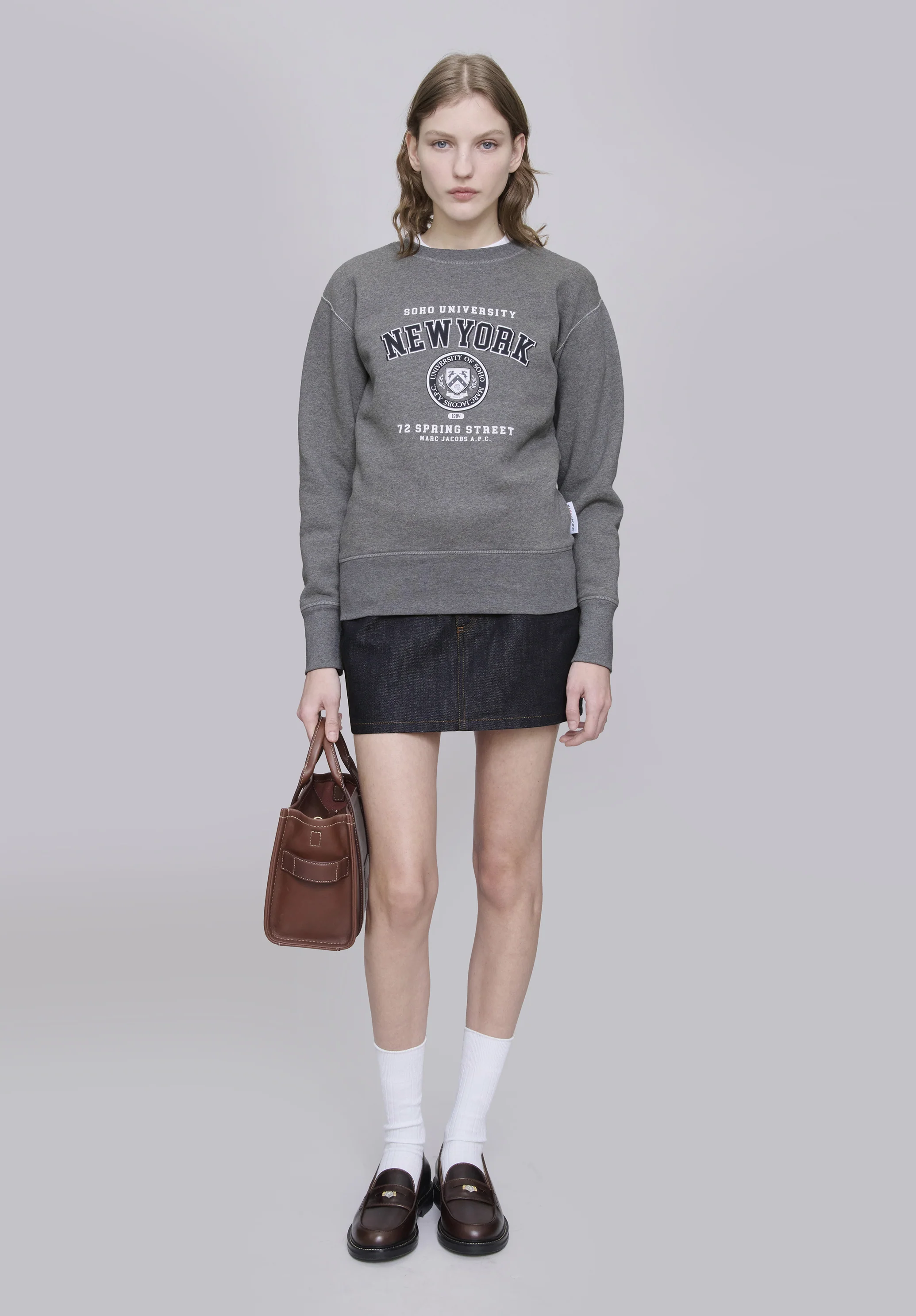 A.P.C. x Marc Jacobs. The Shrunken NY Crewneck - Image 2