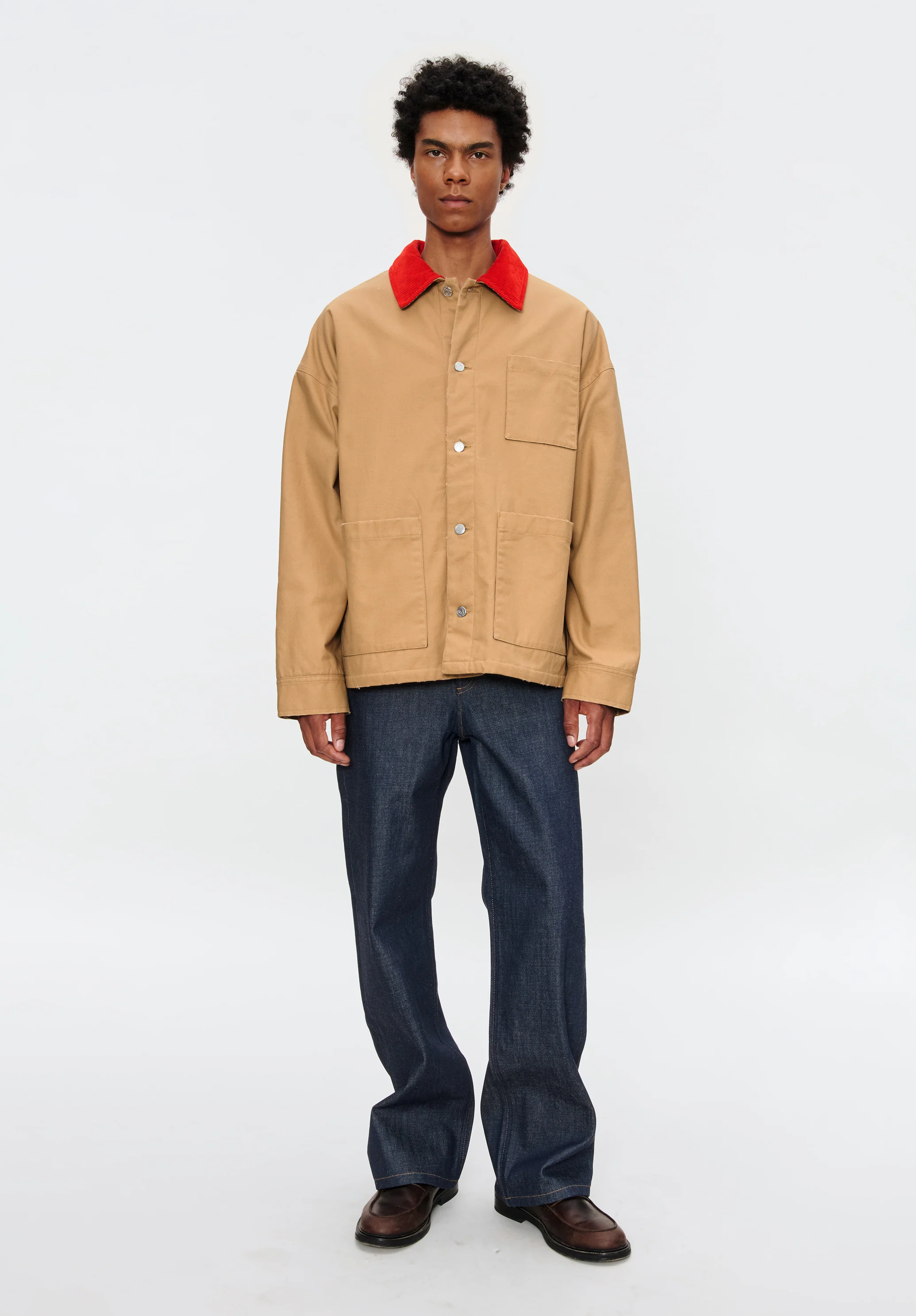 A.P.C. x Marc Jacobs. The Stoned Canvas Unisex Jacket - Image 5