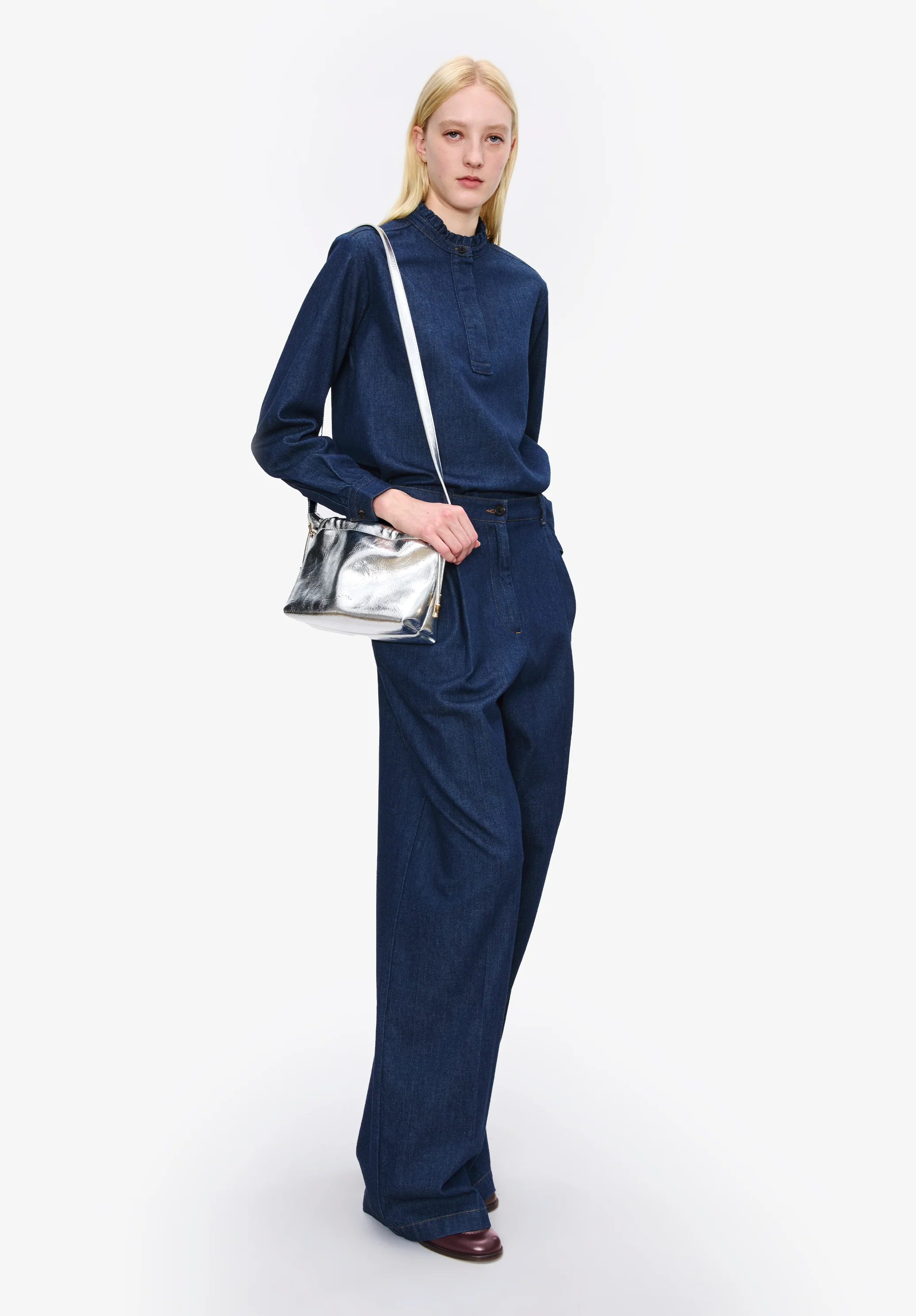 Blouse col à volant - Image 2