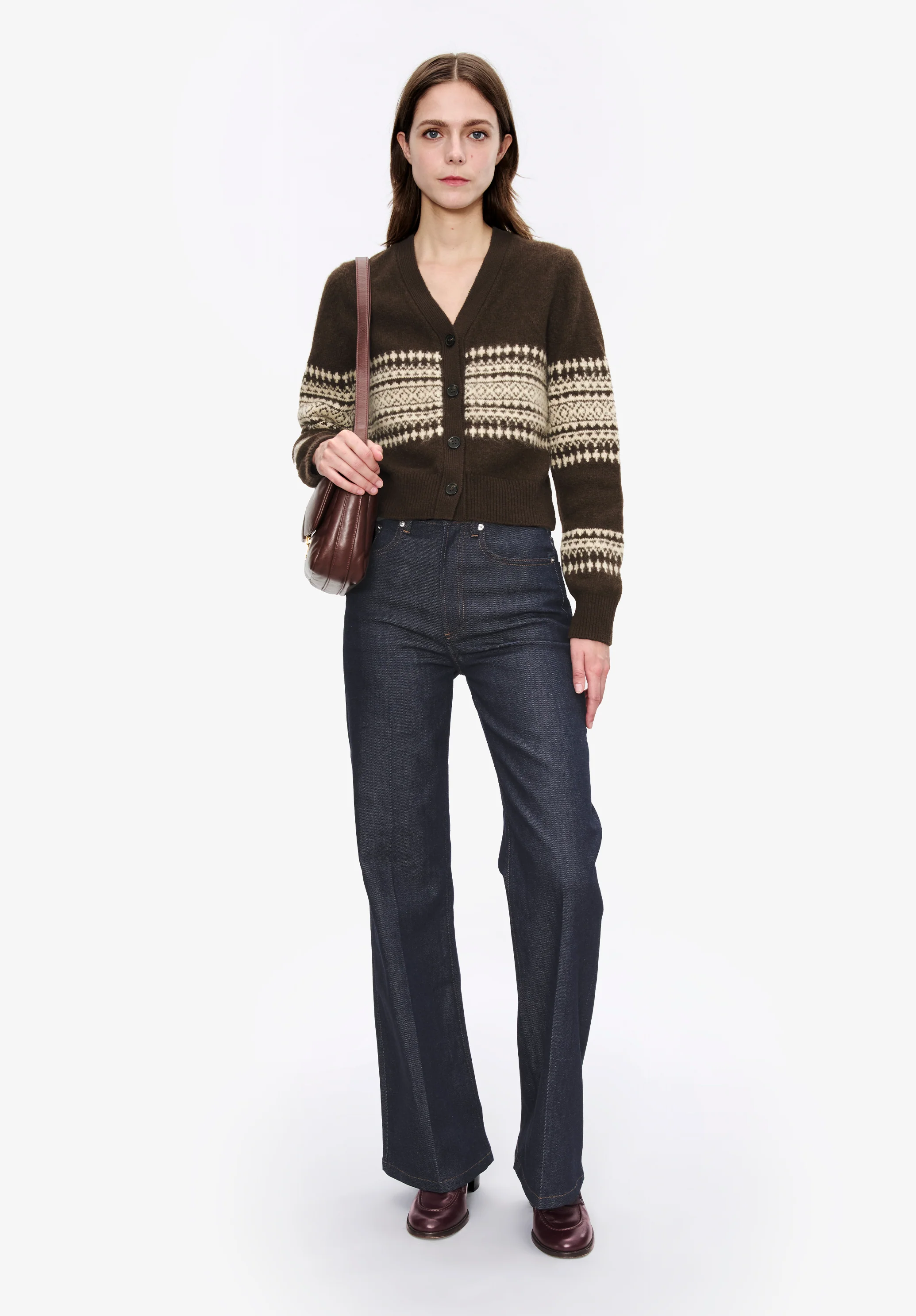 Cardigan à motif jacquard - Image 2