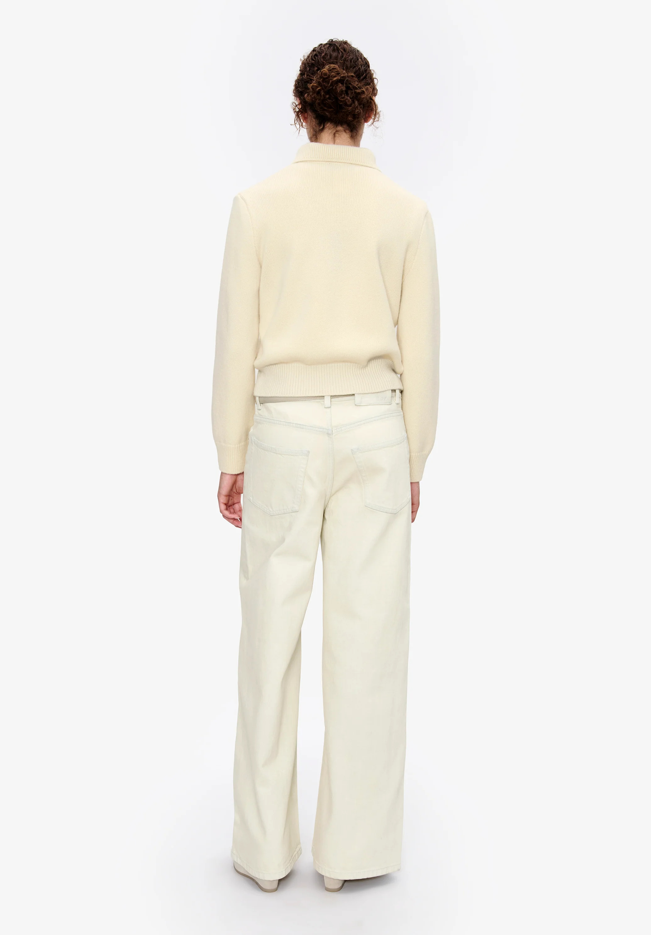 Cardigan polo uni - Image 3