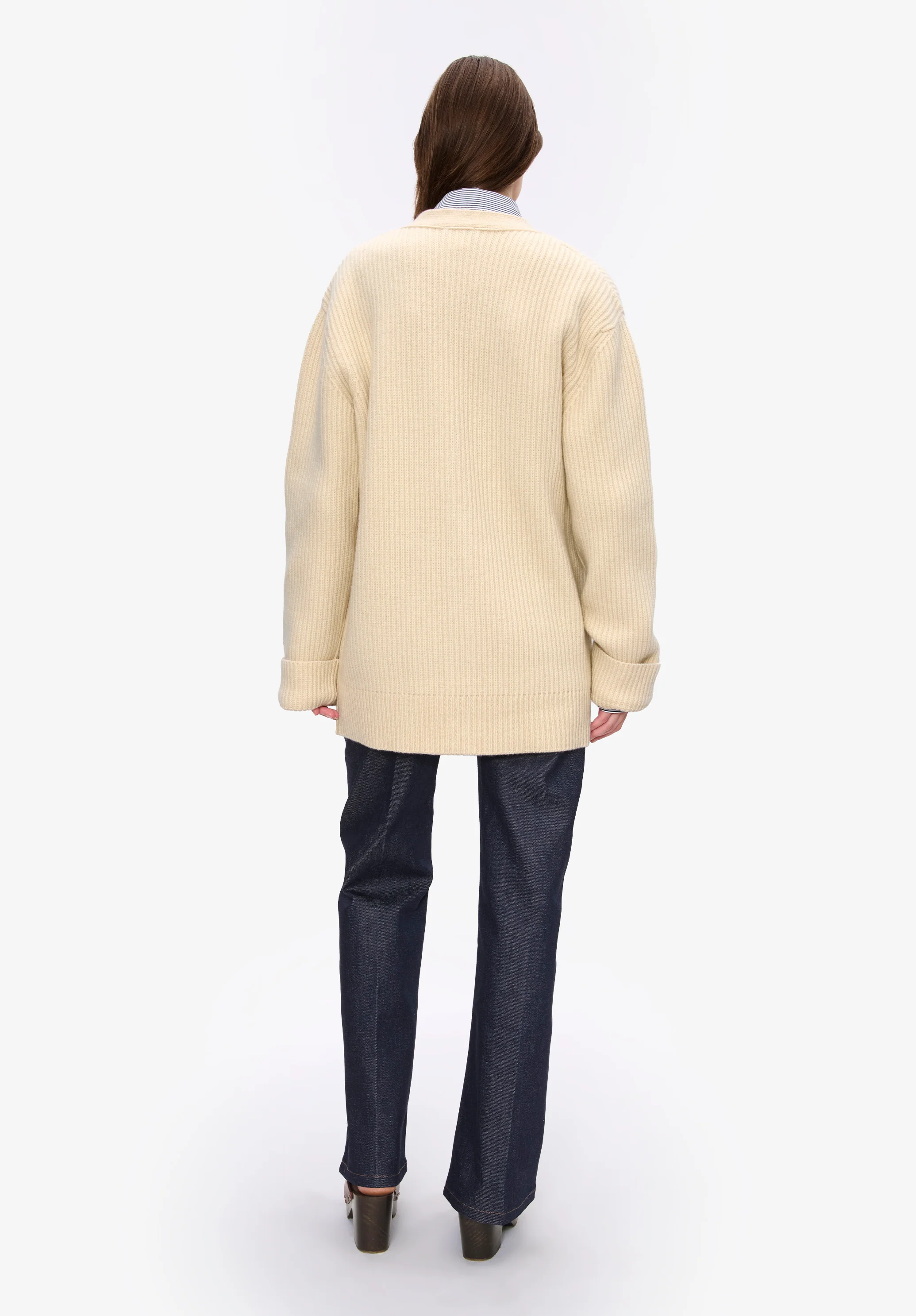 Cardigan unisexe laine et cachemire - Image 2