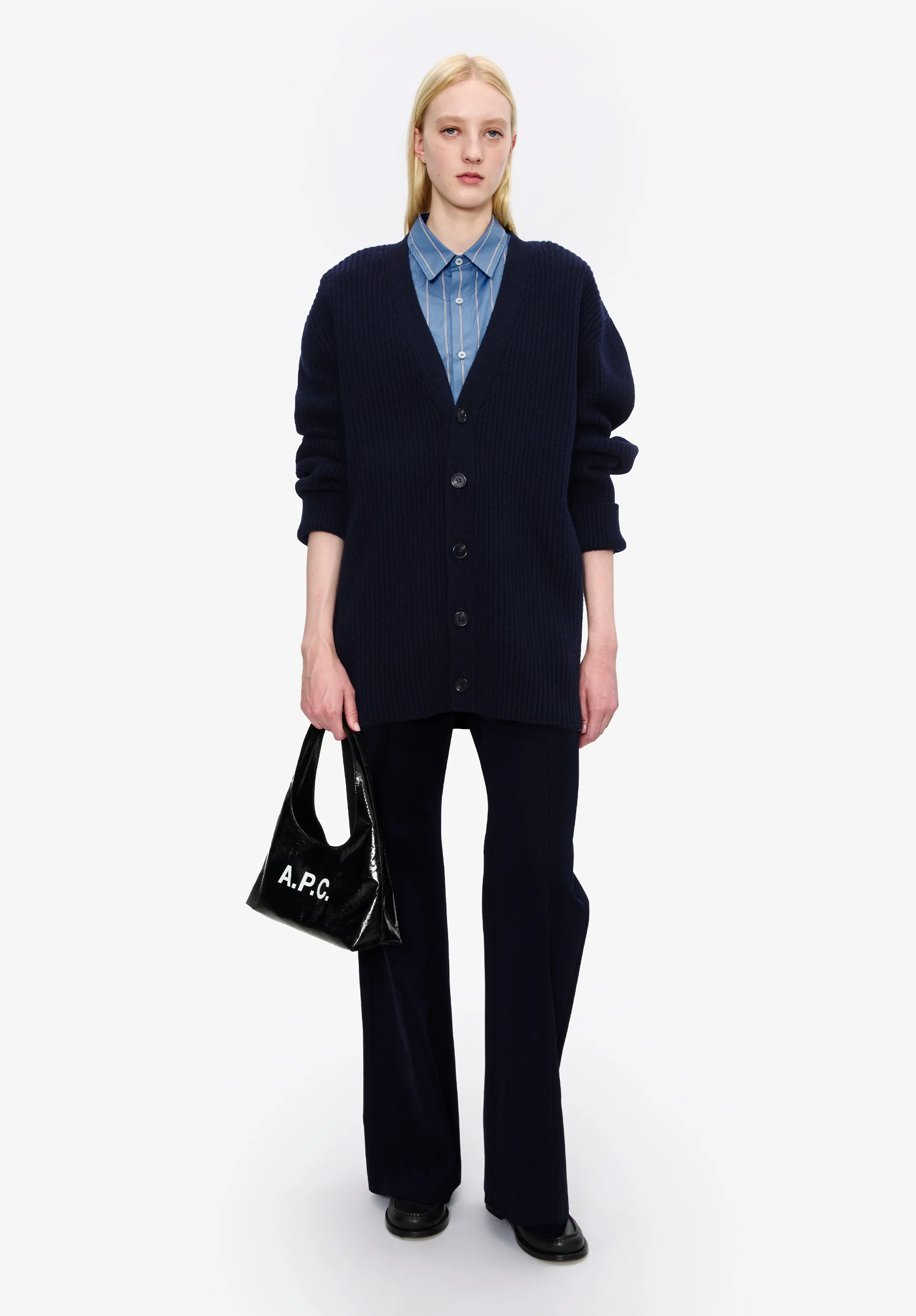 Cardigan unisexe laine et cachemire