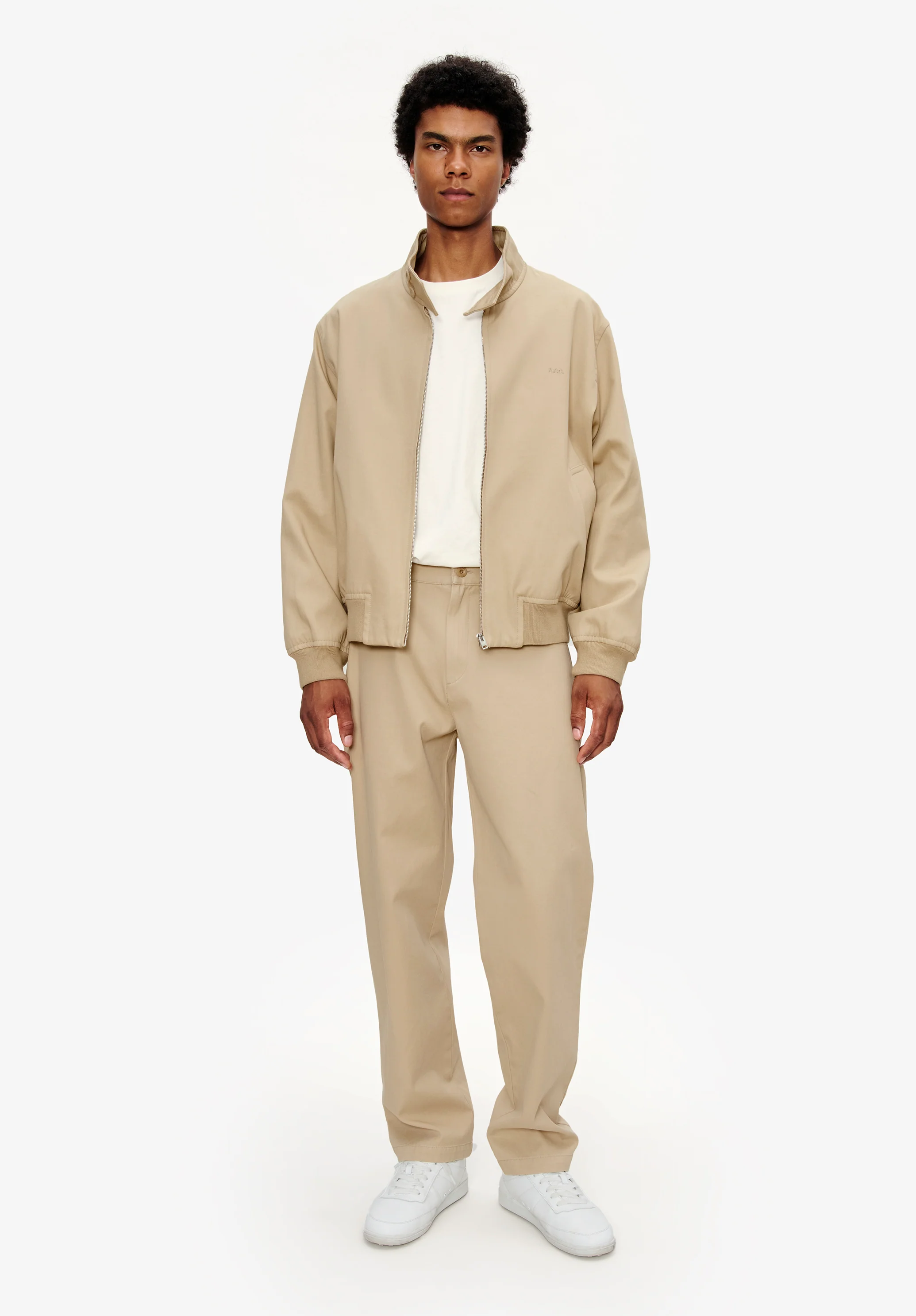 Chino droit ajusté en gabardine - Image 2