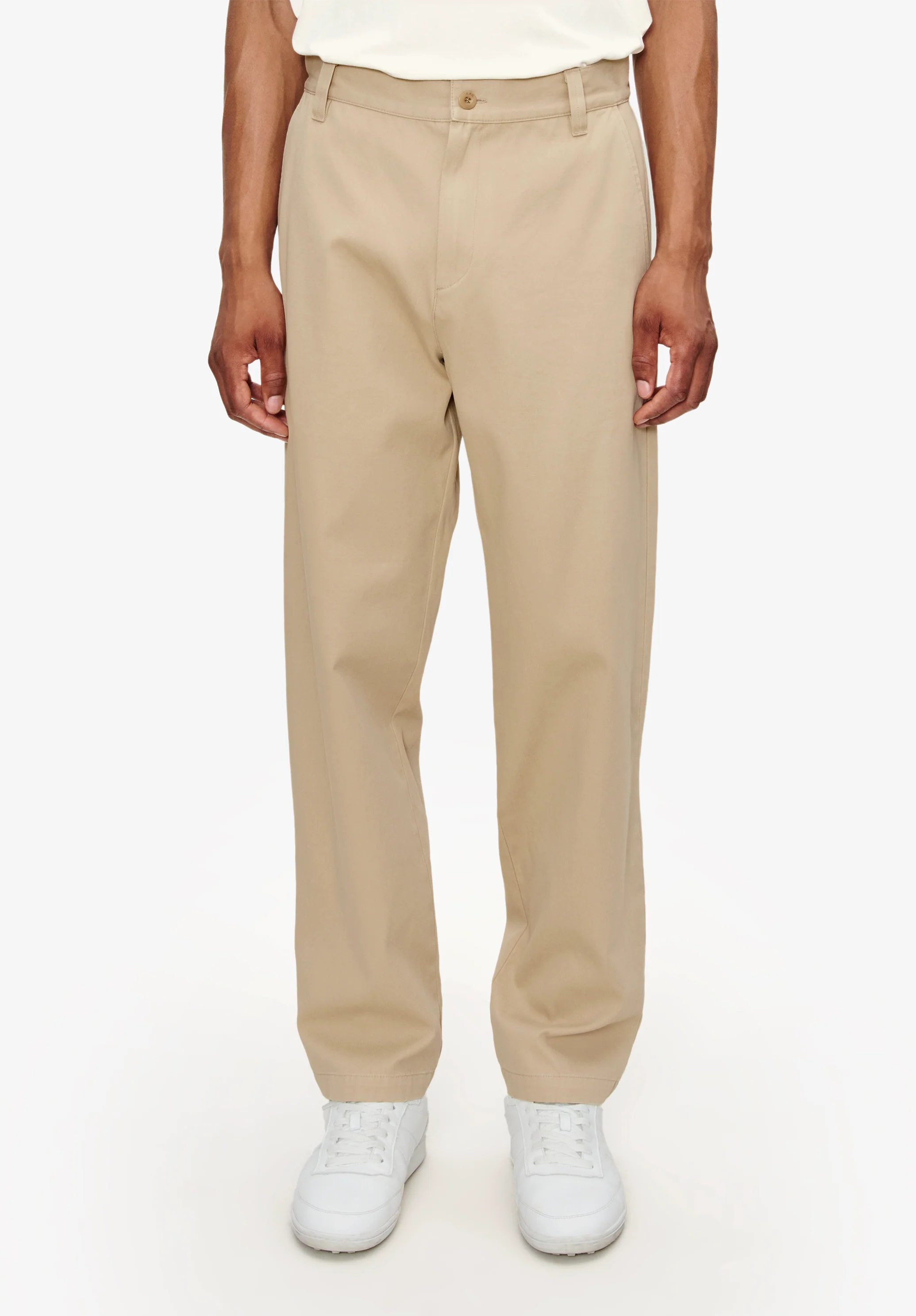 Chino droit ajusté en gabardine - Image 4