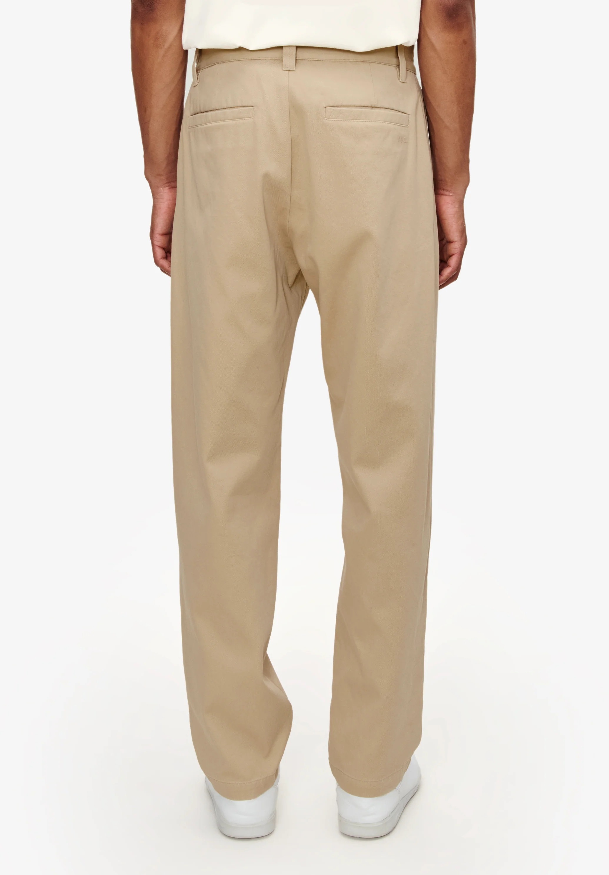 Chino droit ajusté en gabardine - Image 5