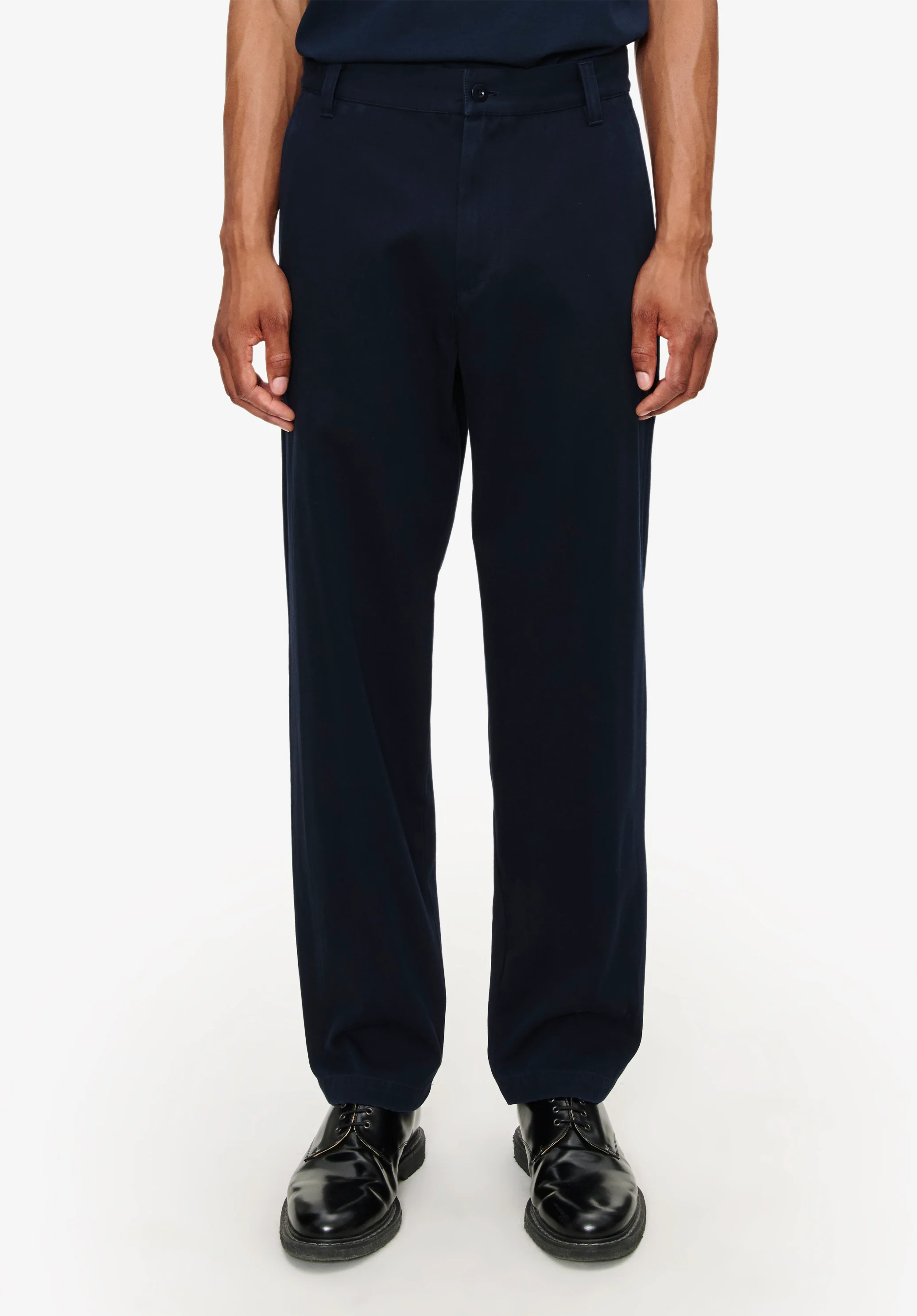 Chino droit ajusté en gabardine - Image 3
