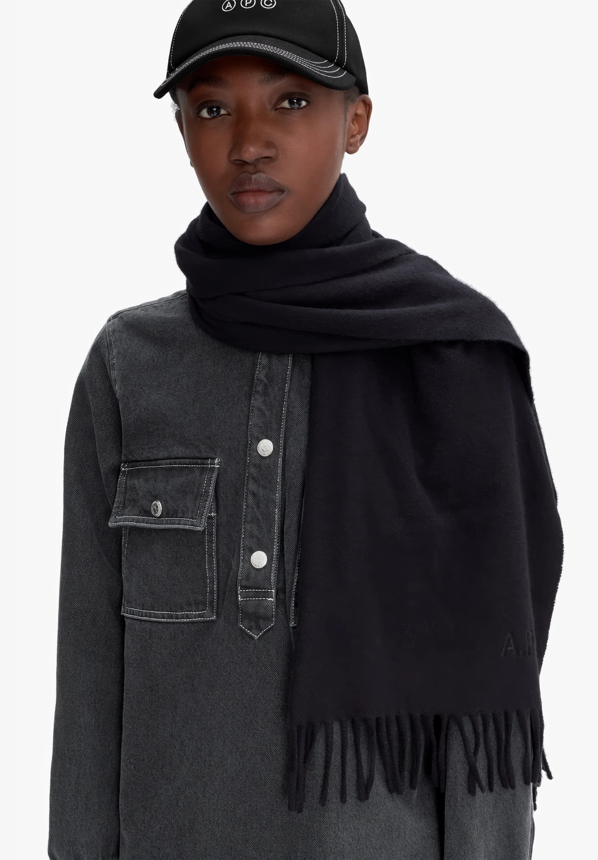echarpe ambroise brodee - Image 3