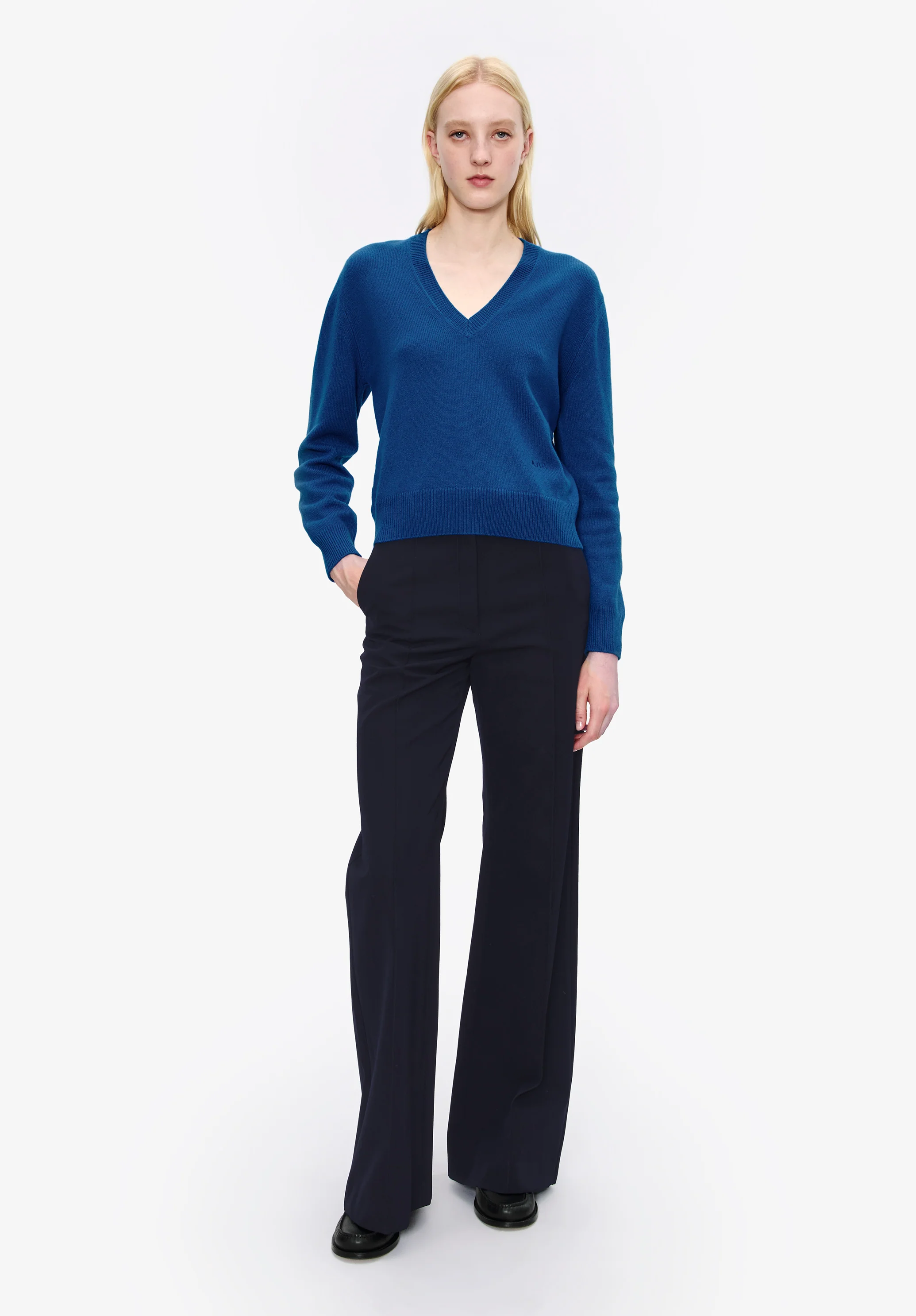 Pantalon droit à plis - Image 2