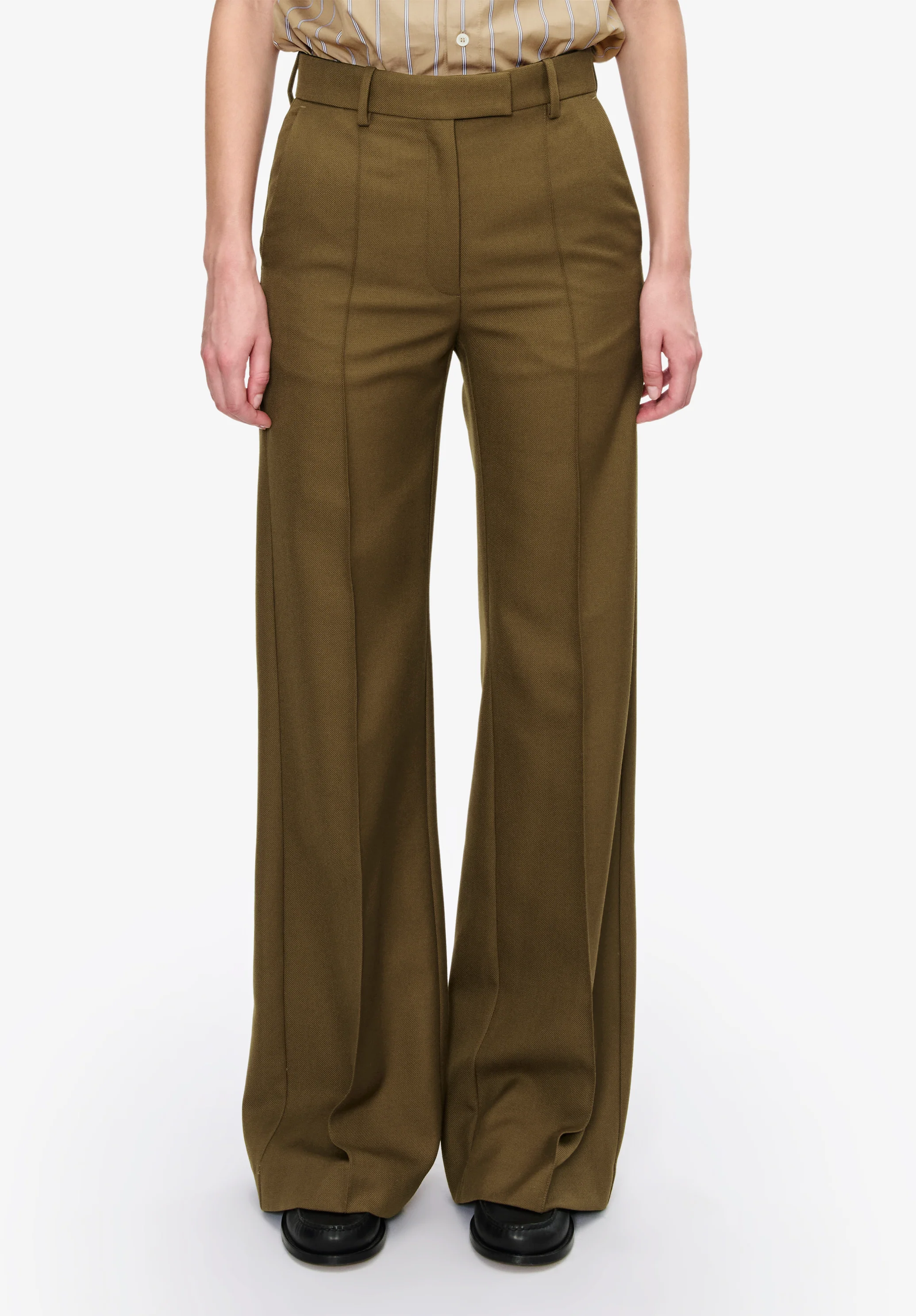 Pantalon droit à plis - Image 4