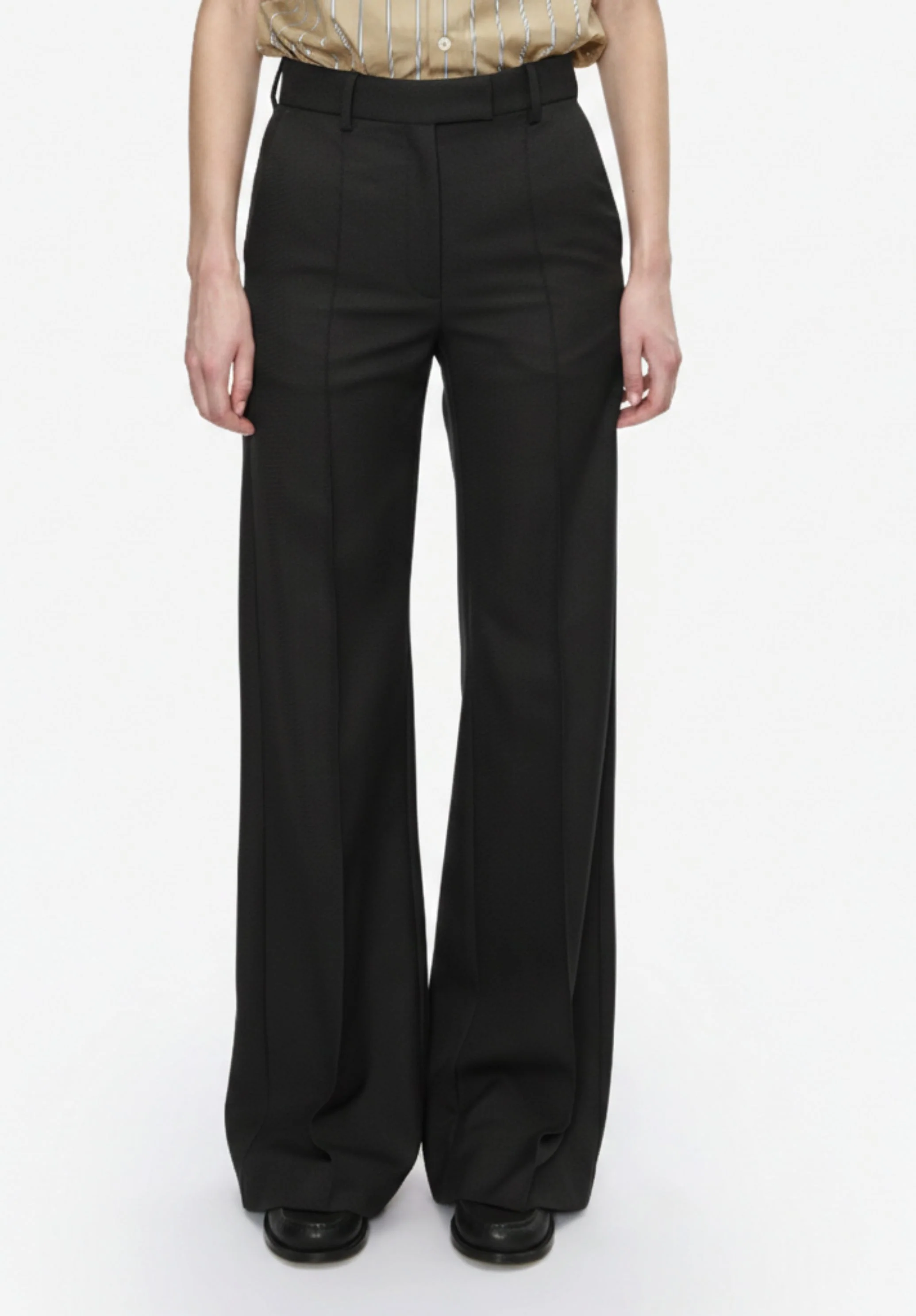 Pantalon droit à plis - Image 3
