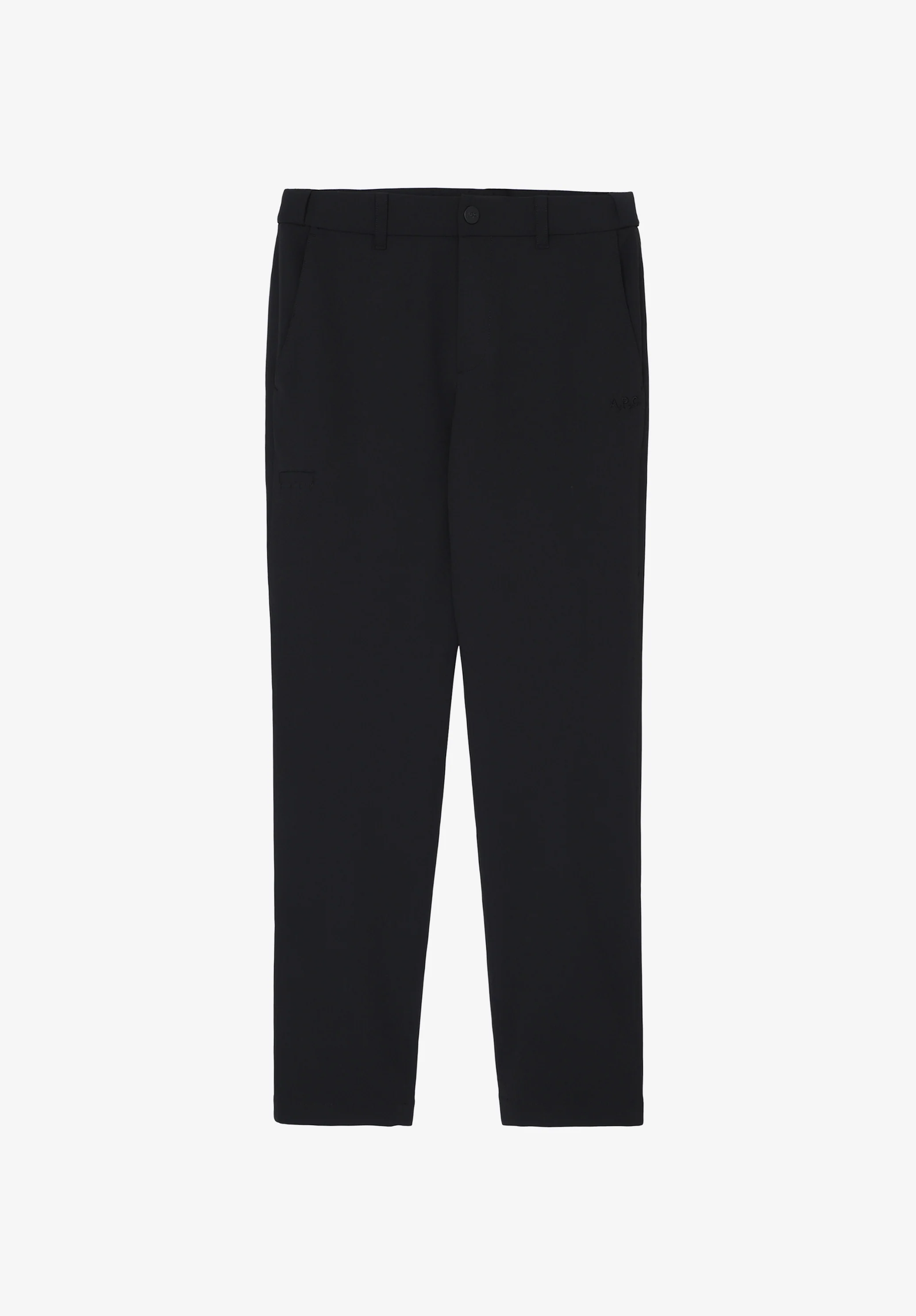 Pantalon droit ajusté