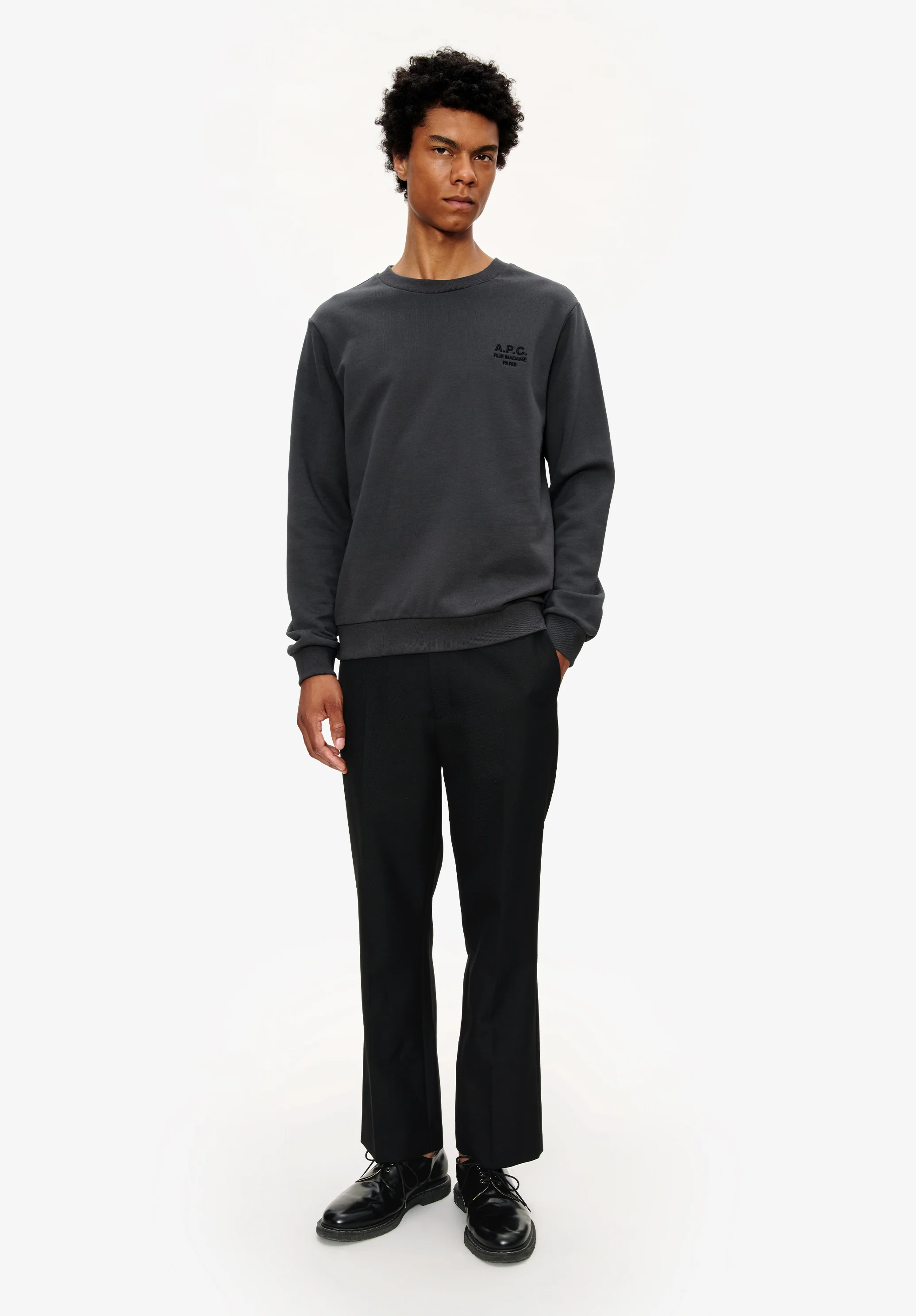 Pantalon droit et ample à plis - Image 2