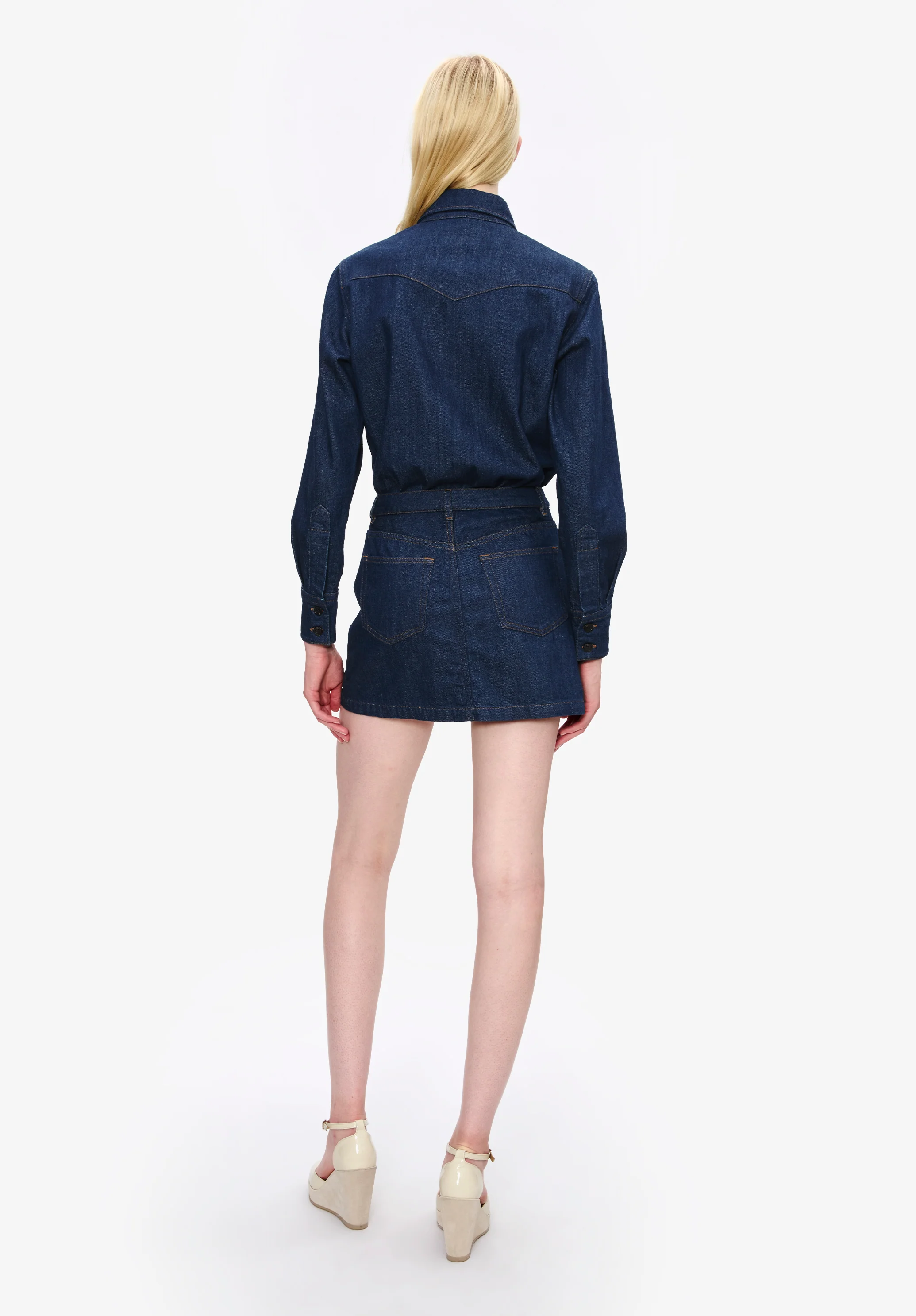 Robe chemise western - Image 3