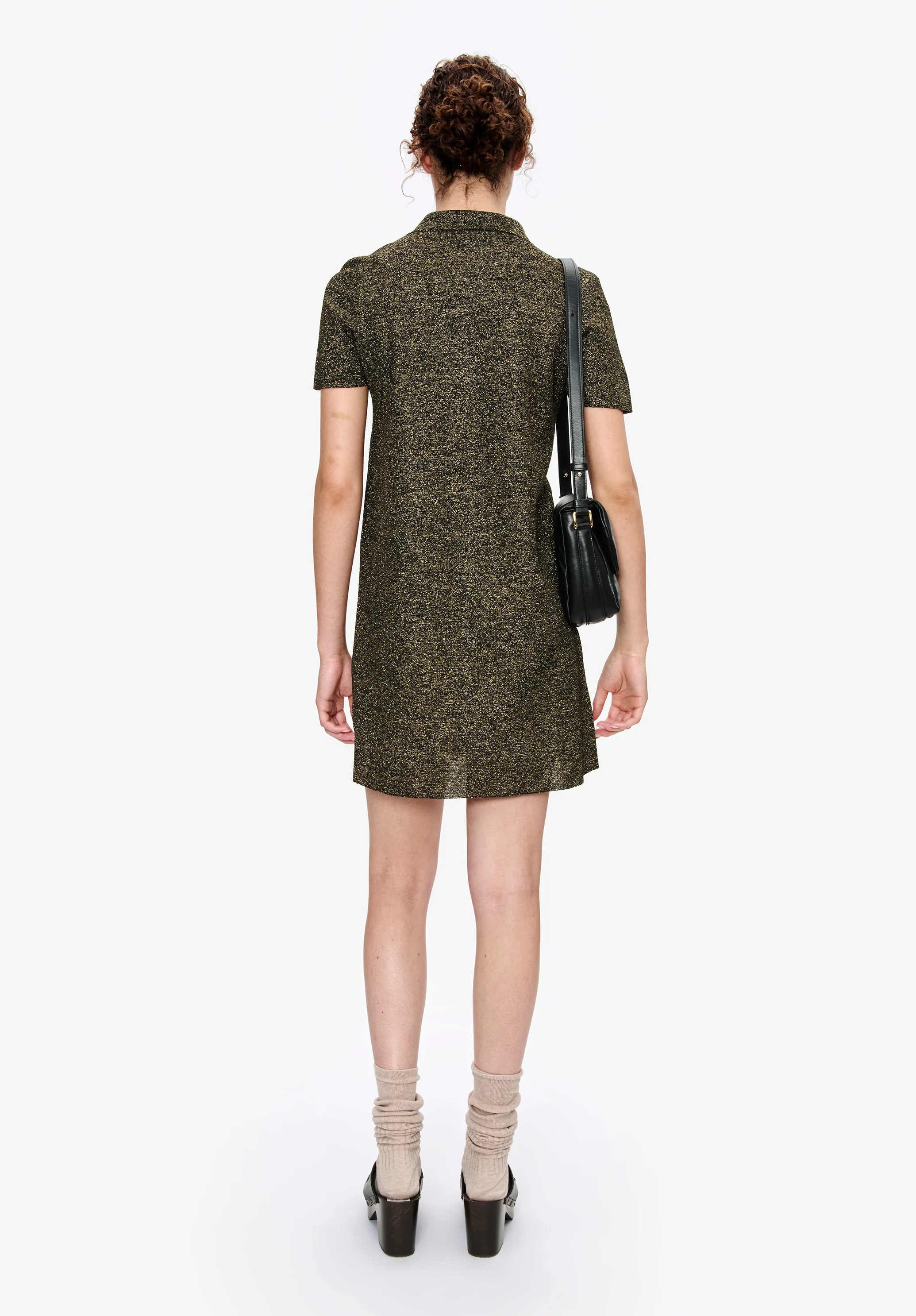 Robe polo métallisée - Image 3