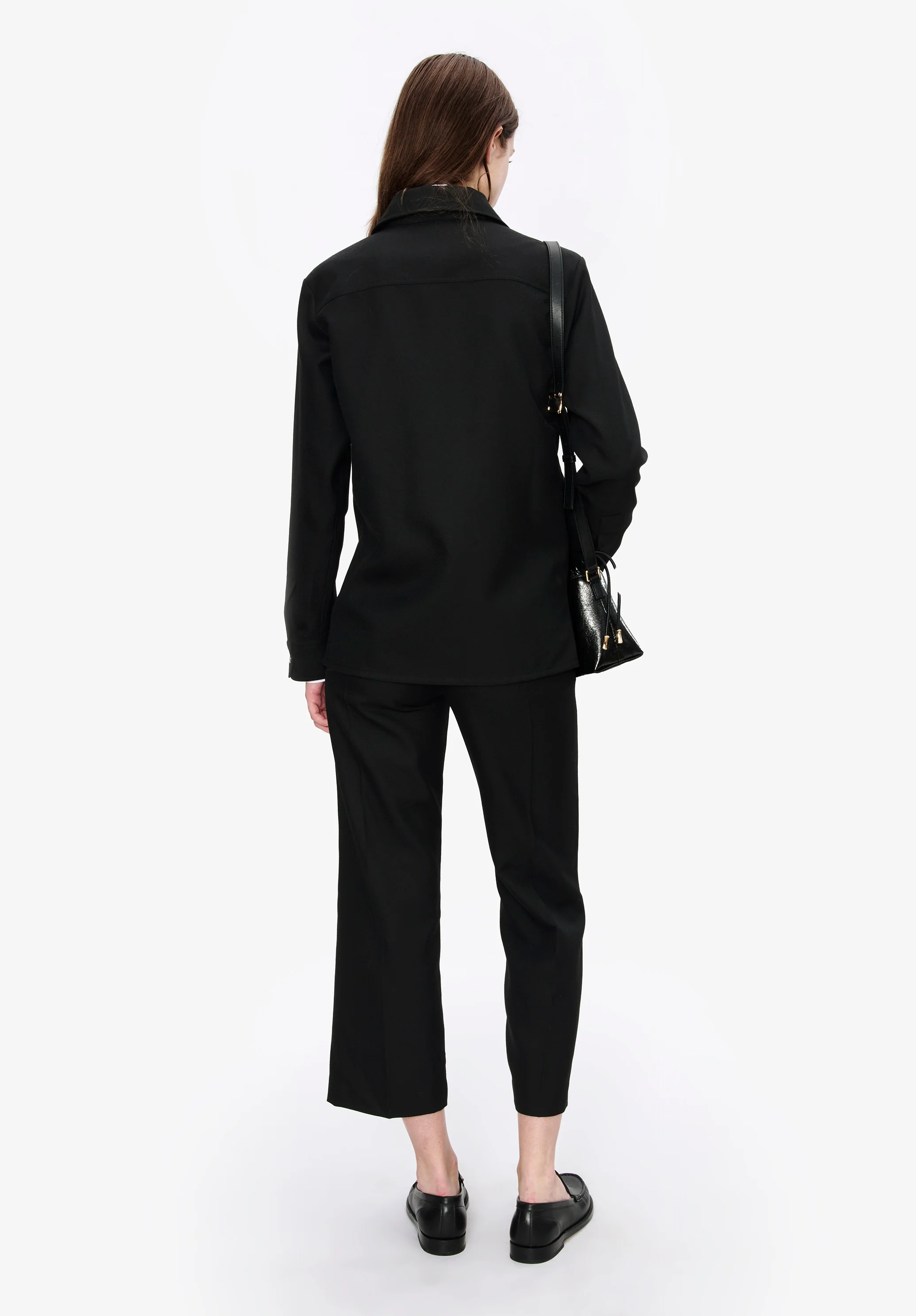 Surchemise laine unie - Image 3