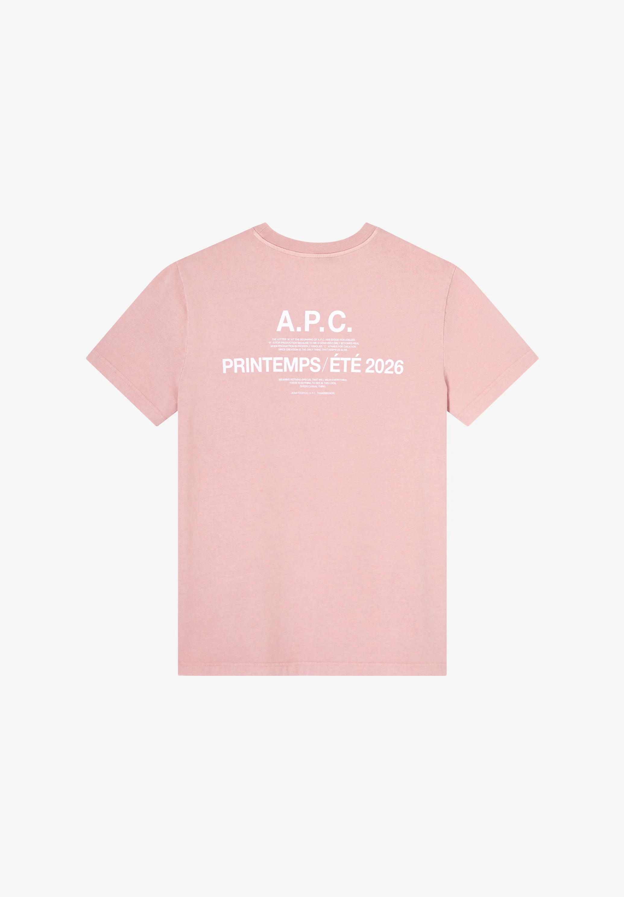 T-Shirt A.P.C. Printemps 26 - Image 2