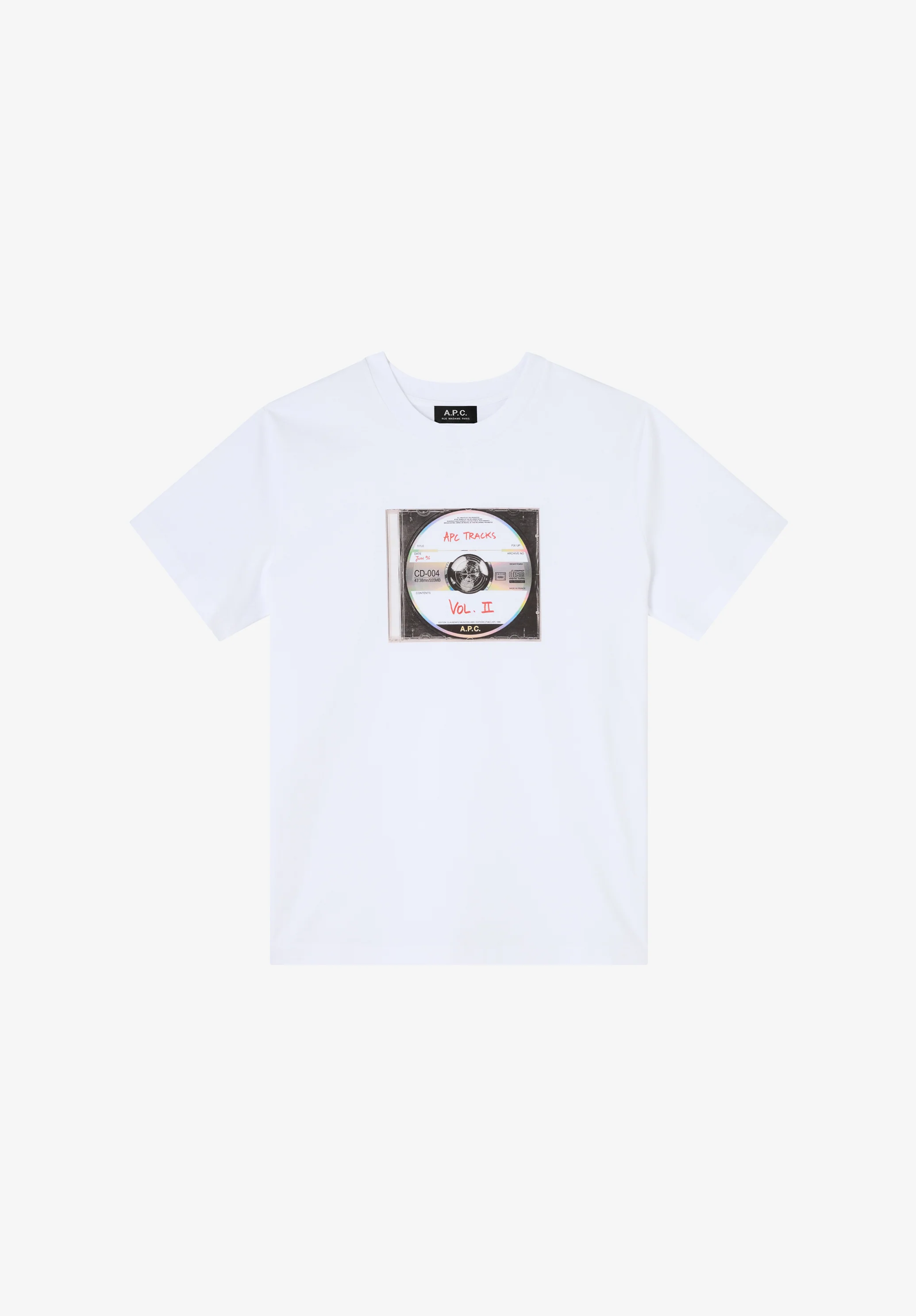 T-shirt A.P.C. Tracks