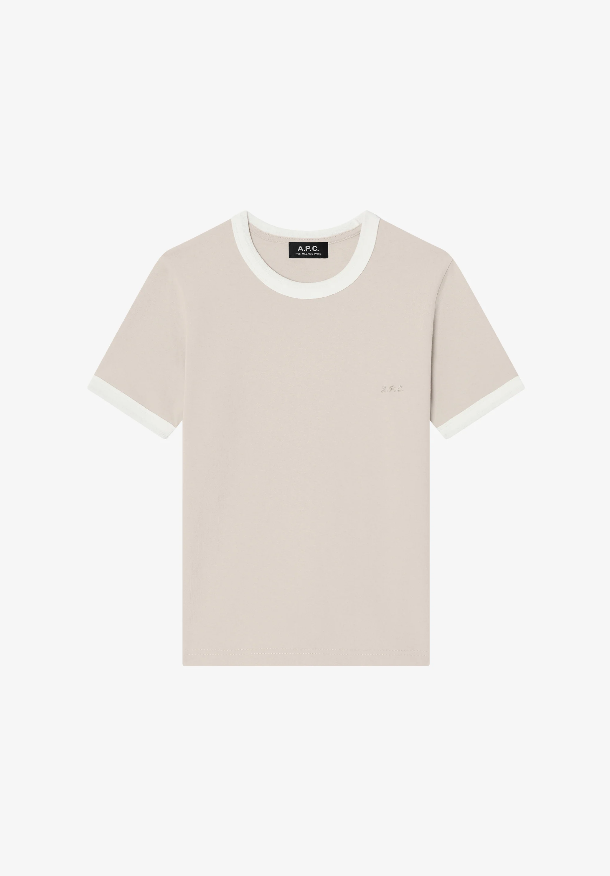 T-shirt ringer crop