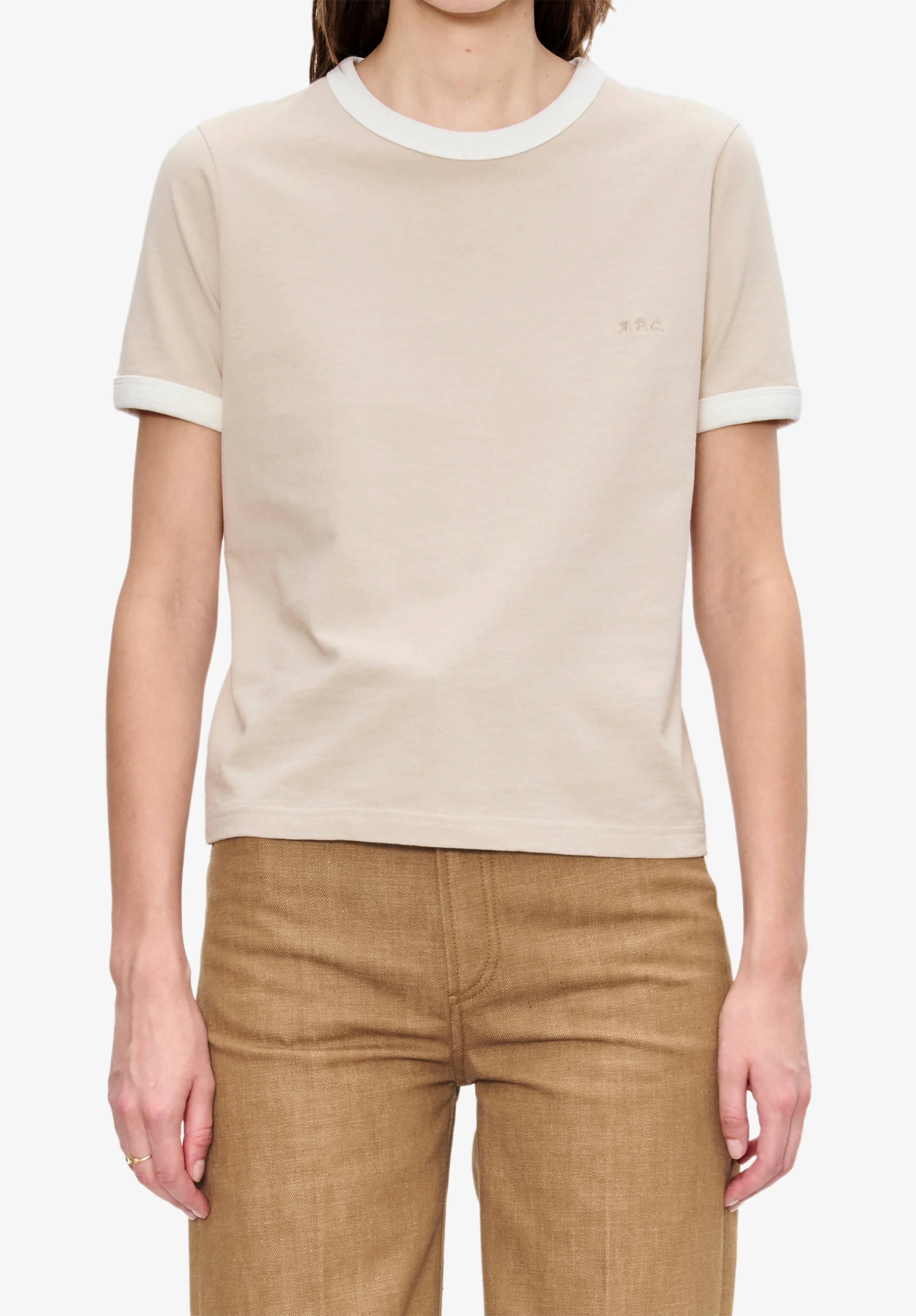 T-shirt ringer crop - Image 4