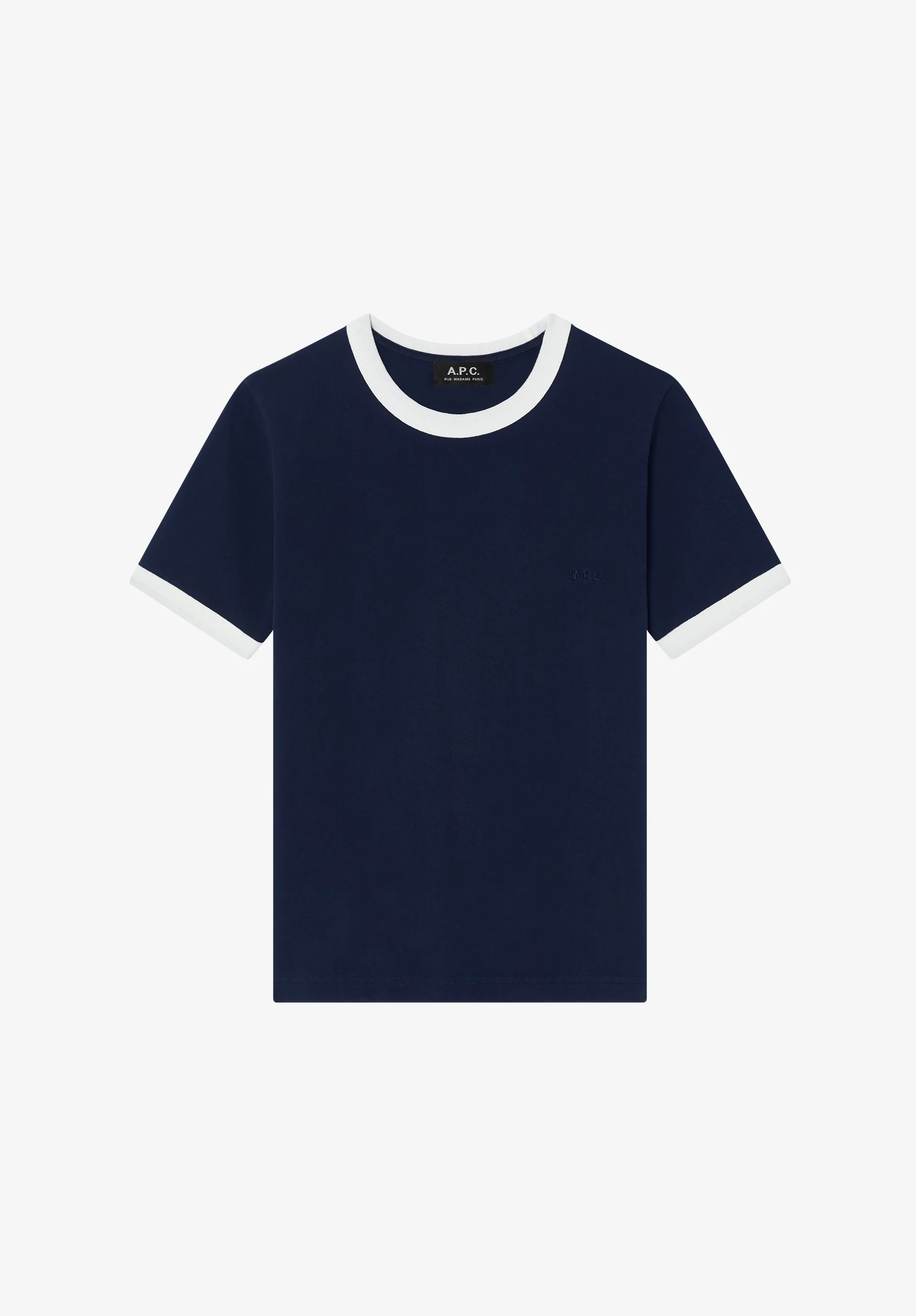 T-shirt ringer crop