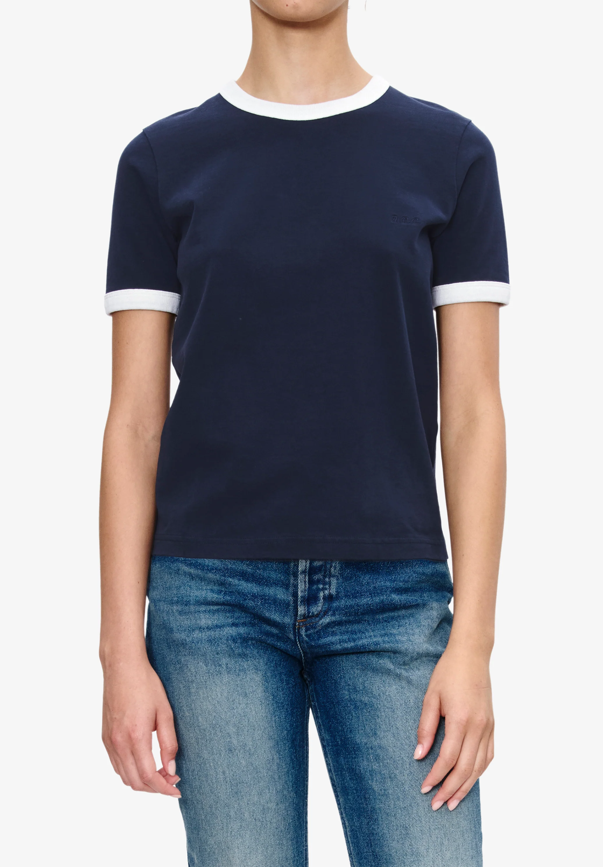 T-shirt ringer crop - Image 4