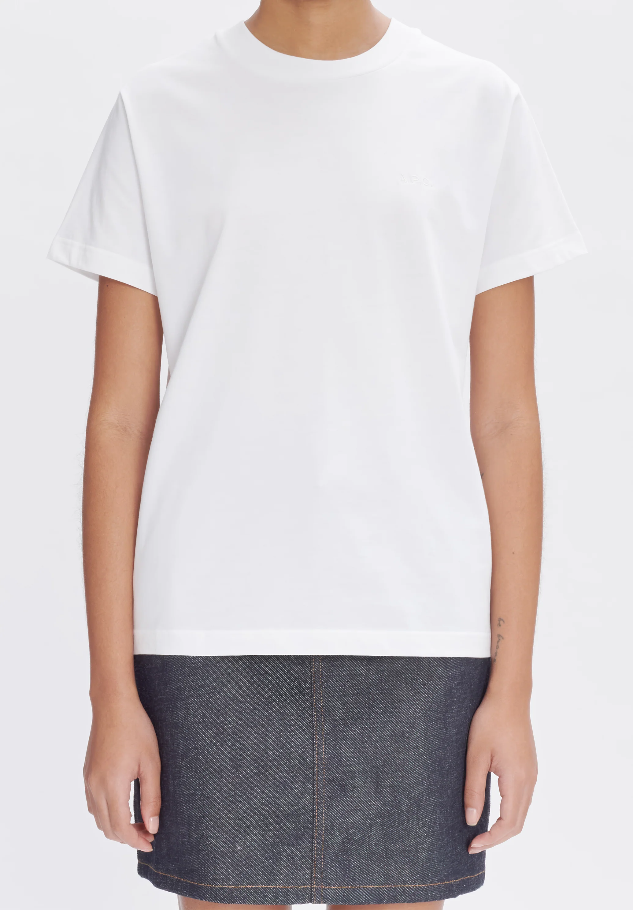 T-Shirt Standard A.P.C. Brodé Unisexe - Image 5