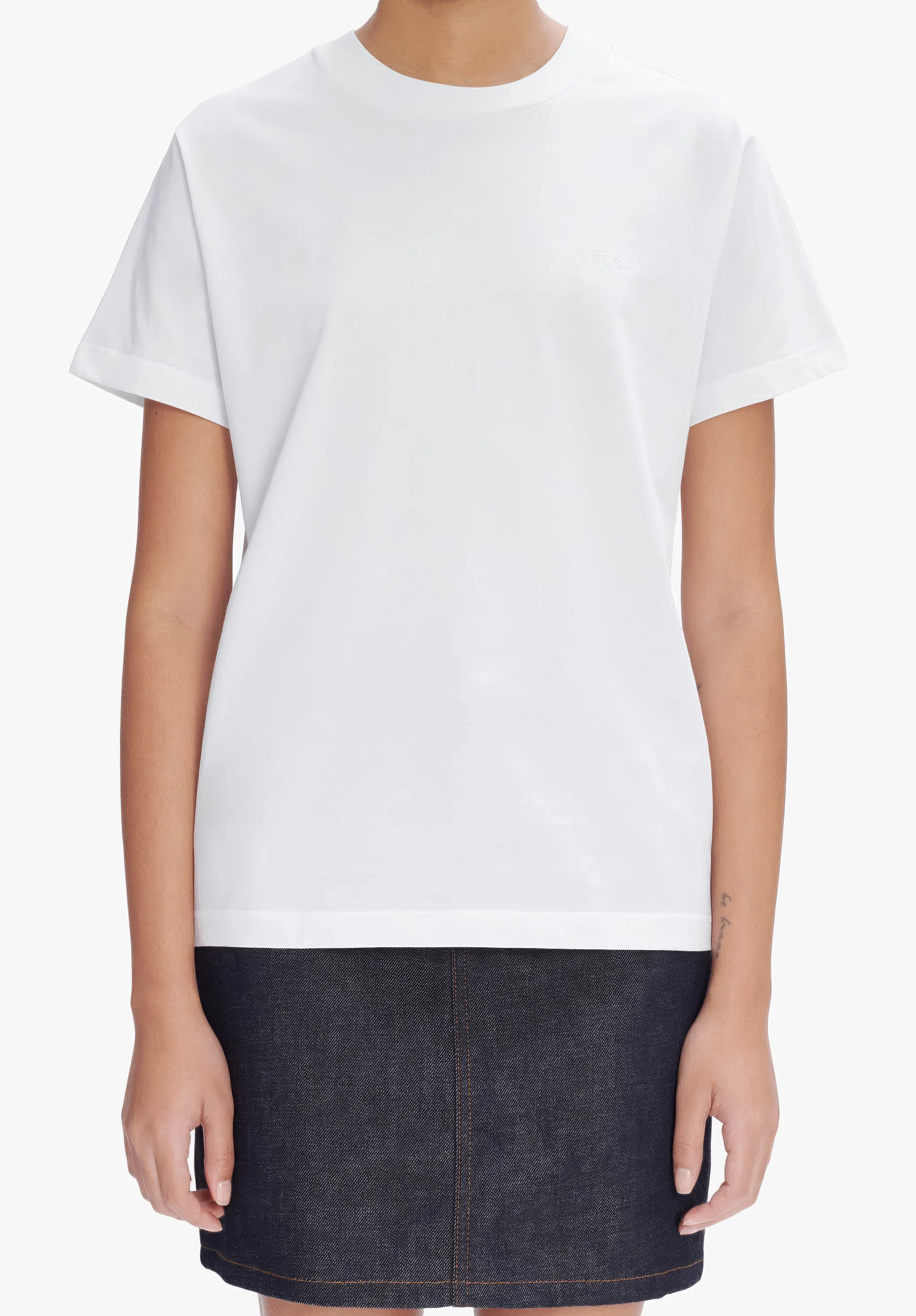 T-Shirt Standard A.P.C. Brodé Unisexe - Image 8
